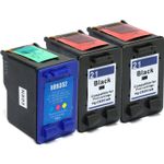 Pack de 3 HP 21 & 22 cartuchos de tinta compatibles (Ink Hero)