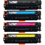 Pack de 4 HP 304A toner compatibles (Ink Hero)