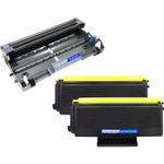 Pack de 3 Brother TN3280 & DR3200 toner & tambor compatibles alta capacidad (Ink Hero)