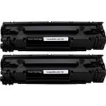 Pack de 2 Canon 728 toner compatibles negro (Ink Hero)