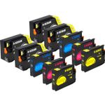 Pack de 10 HP 932XL & 933XL cartuchos de tinta compatibles alta capacidad (Ink Hero)