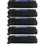 Pack de 5 HP 55X (CE255X) toner compatibles alta capacidad negro (Ink Hero)