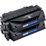 Pack de 2 HP 80X (CF280X) toner compatibles alta capacidad negro (Ink Hero)