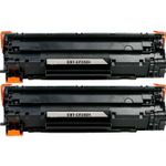 Pack de 2 HP 83X (CF283X) toner compatibles alta capacidad negro (Ink Hero)