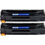 Pack de 2 HP 85A (CE285A) toner compatibles negro (Ink Hero)