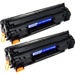 Pack de 2 HP 83A (CF283A) toner compatibles negro (Ink Hero)