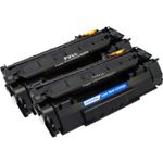 Pack de 2 HP 49A (Q5949A) toner compatibles negro (Ink Hero)