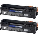 Pack de 2 Canon 715 toner compatibles negro (Ink Hero)