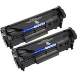 Pack de 2 Canon FX-10 (0263B002AA) toner compatibles negro (Ink Hero)