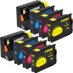 Pack de 8 HP 932XL & 933XL cartuchos de tinta compatibles alta capacidad (Ink Hero)