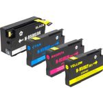 Pack de 4 HP 950XL & 951XL cartuchos de tinta compatibles alta capacidad (Ink Hero)