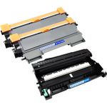 Pack de 3 Brother TN2220 & DR2200 toner & tambor compatibles (Ink Hero)