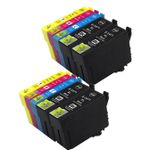 Pack de 10 Epson 34XL cartuchos de tinta compatibles alta capacidad (Ink Hero)