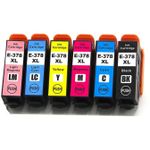 Pack de 6 Epson 378XL cartuchos de tinta compatibles alta capacidad (Ink Hero)