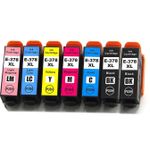 Pack de 7 Epson 378XL cartuchos de tinta compatibles alta capacidad (Ink Hero)