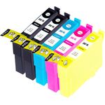 Pack de 5 Epson 202XL cartuchos de tinta compatibles alta capacidad (Ink Hero)