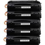 Pack de 5 HP 49X (Q5949X) toner compatibles alta capacidad negro (Ink Hero)