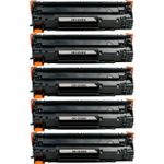 Pack de 5 HP 83X (CF283X) toner compatibles alta capacidad negro (Ink Hero)