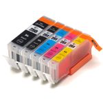 Pack de 5 Canon PGI-550XL & CLI-551XL cartuchos de tinta compatibles alta capacidad (Ink Hero)