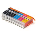 Pack de 10 Canon PGI-550XL & CLI-551XL cartuchos de tinta compatibles alta capacidad (Ink Hero)