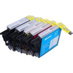 Pack de 5 Brother LC1100 cartuchos de tinta compatibles (Ink Hero)