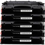 Pack de 5 HP 05X (CE505X) toner compatibles alta capacidad negro (Ink Hero)