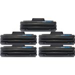 Pack de 5 Samsung MLT-D1042S toner compatibles negro (Ink Hero)