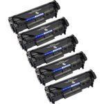 Pack de 5 Canon FX-10 (0263B002AA) toner compatibles negro (Ink Hero)