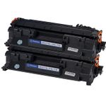 Pack de 2 Canon CRG 719 H (3480B002) toner compatibles alta capacidad negro (Ink Hero)