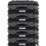 Pack de 5 Canon CRG 719 H (3480B002) toner compatibles alta capacidad negro (Ink Hero)