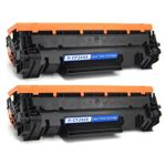 Pack de 2 HP 44A (CF244A) toner compatibles negro (Ink Hero)