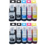 Pack de 10 cartuchos de tinta compatibles Epson 105 / 106 (Ink Hero)