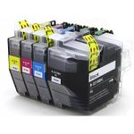 Pack de 4 Brother LC3219 cartuchos de tinta compatibles super alta capacidad (Ink Hero)