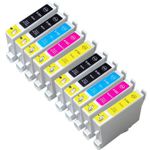 Pack de 10 Epson T0556 cartuchos de tinta compatibles (Ink Hero)