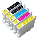 Pack de 5 Epson T0556 cartuchos de tinta compatibles (Ink Hero)