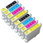 Pack de 8 Epson T0556 cartuchos de tinta compatibles (Ink Hero)