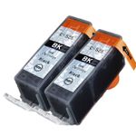 Pack de 2 Canon PGI-525BK cartuchos de tinta compatibles pigmento negro (Ink Hero)