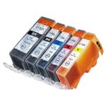 Pack de 5 Canon PGI-525 & CLI-526 cartuchos de tinta compatibles (Ink Hero)