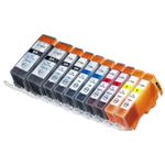 Pack de 10 Canon PGI-525 & CLI-526 cartuchos de tinta compatibles (Ink Hero)