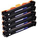 Pack de 5 Brother TN1050 toner compatible negro (Ink Hero)