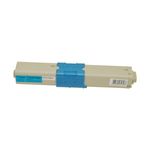 Oki 44469706 toner compatible cyan (Ink Hero)