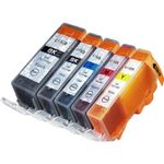 Pack de 5 Canon PGI-520 & CLI-521 cartuchos de tinta compatibles (Ink Hero)