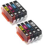 Pack de 8 HP 364XL cartuchos de tinta compatibles alta capacidad (Ink Hero)