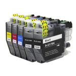 Pack de 5 Brother LC3217 cartuchos de tinta compatibles alta capacidad (Ink Hero)