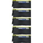 Pack de 5 Brother TN2000 toner compatibles negro (Ink Hero)