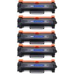 Pack de 5 Brother TN2420 toner compatibles alta capacidad negro (Ink Hero)