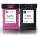 Pack de 2 HP 62XL cartuchos de tinta compatibles alta capacidad (Ink Hero)