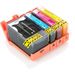 Pack de 4 HP 934XL & 935XL cartuchos de tinta compatibles alta capacidad (Ink Hero)