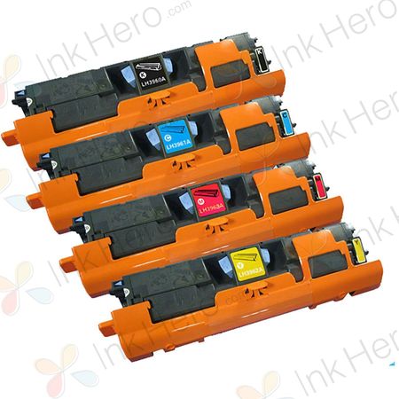 Pack de 4 HP 122A toner compatibles (Ink Hero)