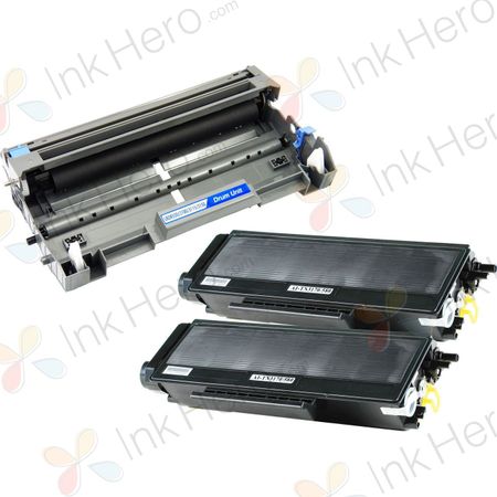 Pack de 3 Brother TN3170 & DR3100 toner & tambor compatibles alta capacidad (Ink Hero)